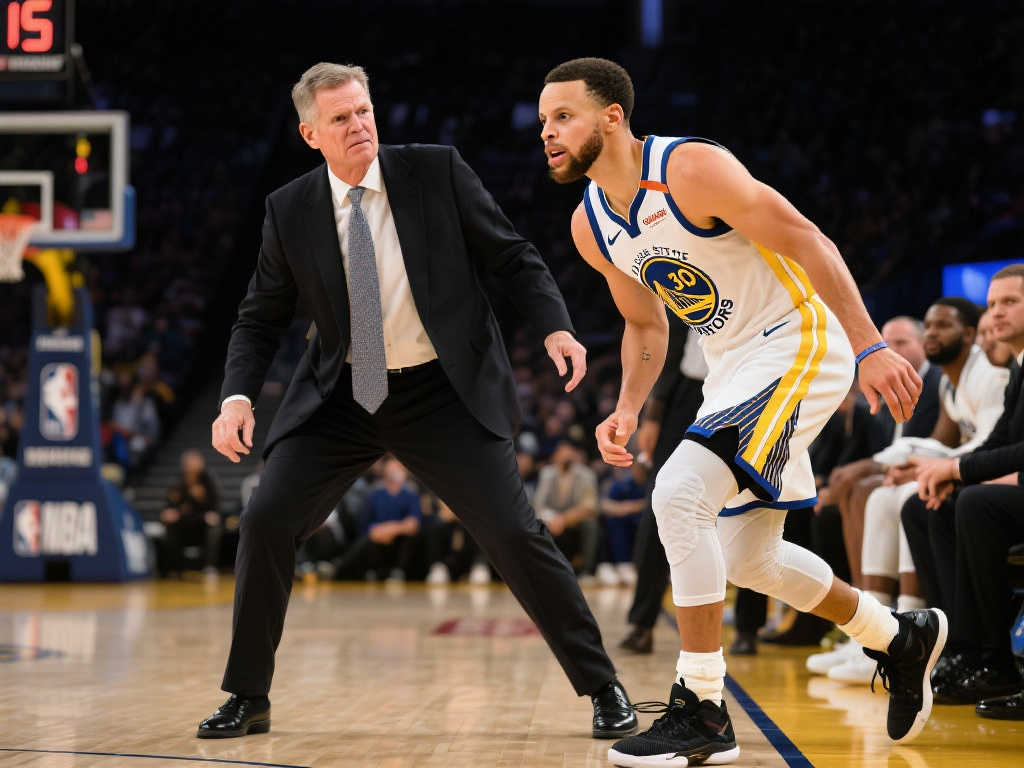 科尔：库里首轮高强度出场带来压力，但胜利需要他多上场